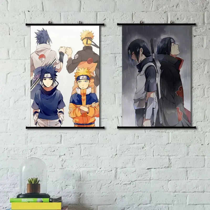 

2020 Japanese Anime Naruto Itachi Uchiha Wall Poster Canvas Scroll Painting Home Wall Print Modern Art Decor Poster Decoration