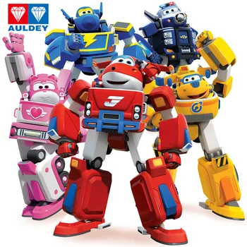 

Newest Big Deformation Armor Super wings Rescue Robot Action Figures Super Wing Transformation Fire Engines Toys