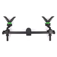 Adjustable Ambidextrous Rifle Shooting Rest for Outdoor Range Camera Stick Two-piont Gun Rest huntpro 1