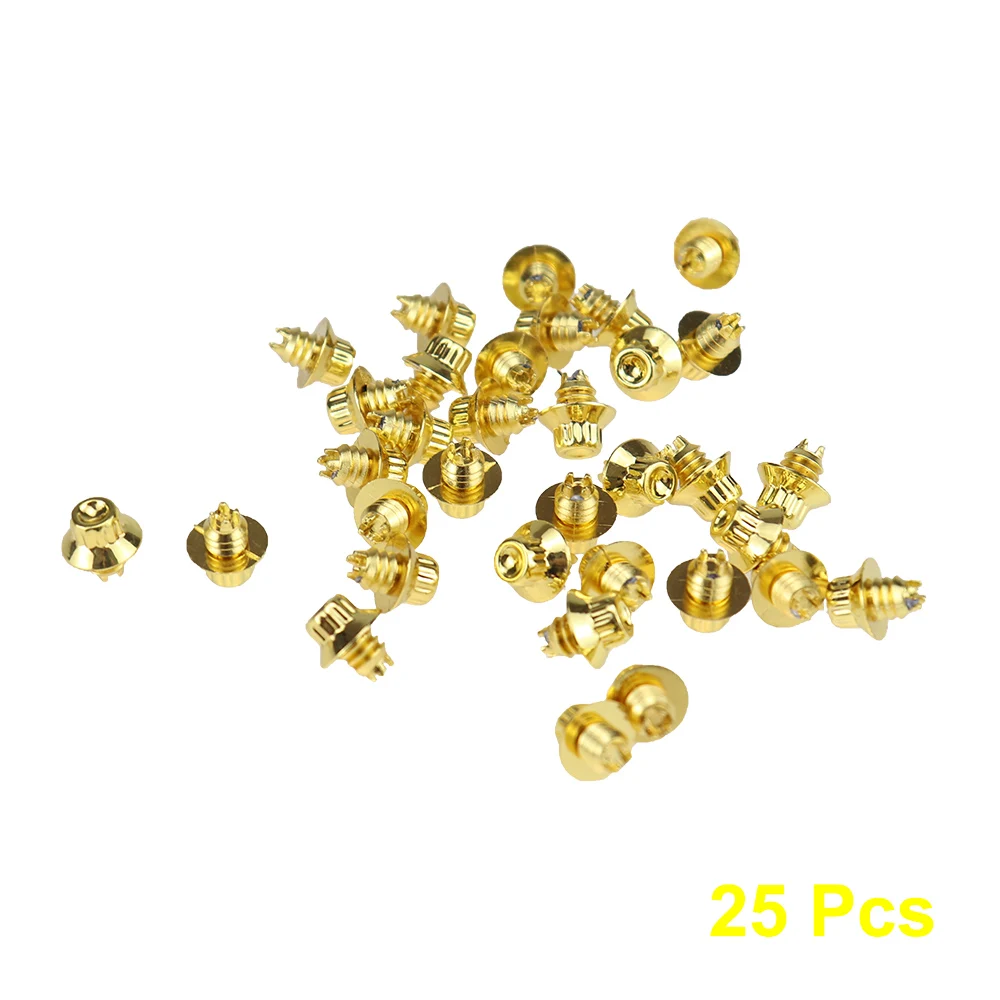 Wheel Nut Bolt Covers Tire Valve Caps 25 pcs/set 6.9mm Universal Plastic Car Wheel Rivets Wheel Rims Bolt Alloy Studs Cap Lip Screw Bolt Tires LIP Rivets
