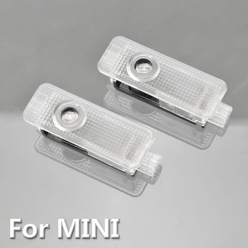 

2X LED Car Door Warning Welcome Logo Light Projector Lamp For BMW Mini Cooper R55 R56 R57 R58 R59 R60 R61 One S Countryman JCW