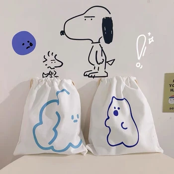 

Cartoon Animal Bear Cosmetic Bag Drawstring Travel Makeup Portable Case Organizer Make Up Toiletry Beauty Wash Storage Pouch