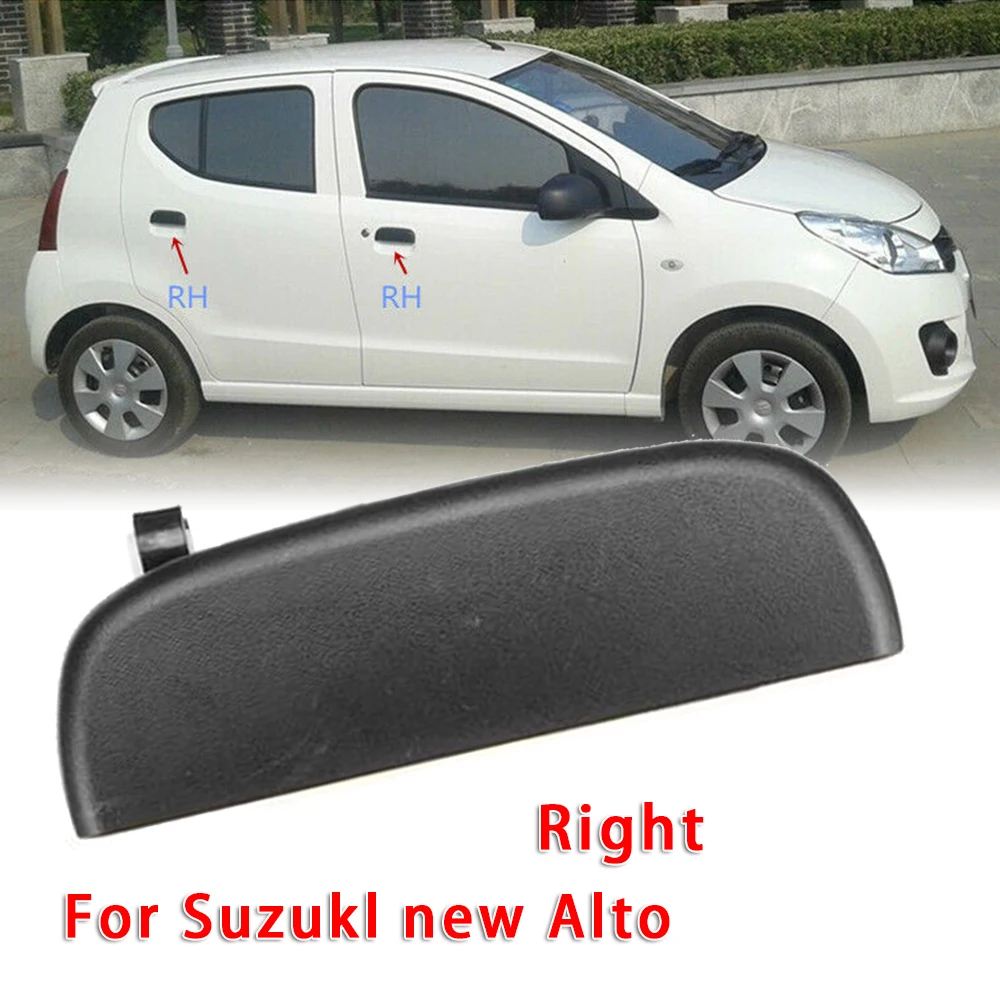 Для Suzuki New Alto черная Автомобильная Передняя Задняя L/R внешняя ручка наружная дверная ручка подходит для Suzuki New Alto