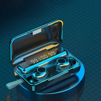 

Aenloud Tws Wireless IPX7 Waterproof Sports Headphones 4D Stereo In-ear Bluetooth 5.0 Earphones Mini Gaming Earbuds 5H Play time