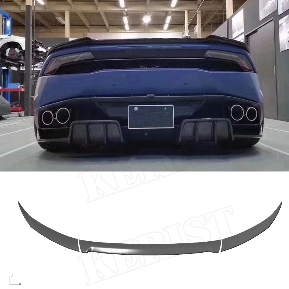 Задний спойлер из углеродного волокна для Lamborghini Huracan LP580 LP610 Coupe 2-дверные