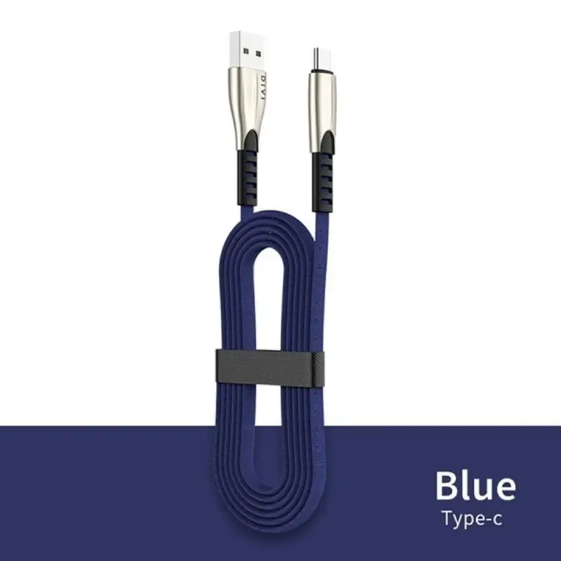 Новое поступление 5А кабель быстрой зарядки usb type C для huawei samsung Oneplus 6t 3A кабель быстрой зарядки - Color: Blue