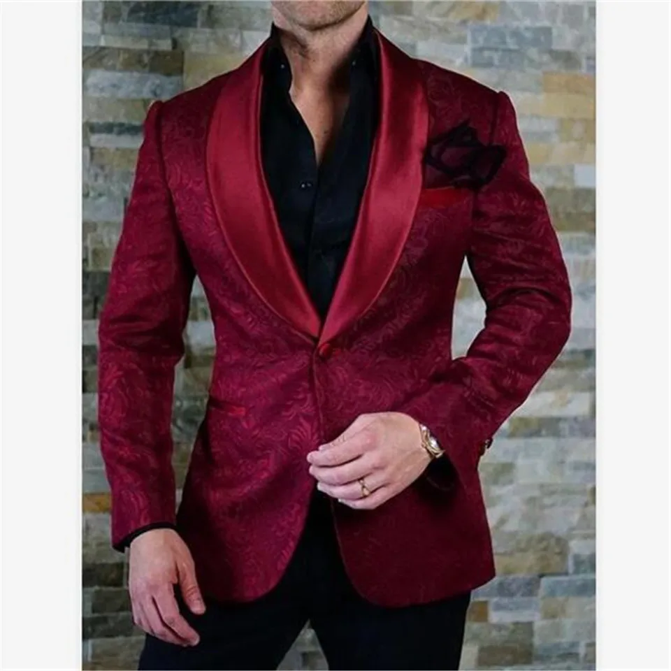 Picture style Темно-Синие Свадебные смокинги для жениха, мужские смокинги с зубчатым отворотом, деловые вечерние костюмы из двух частей, мужские костюмы, пиджак, брюки - Цвет: Picture style