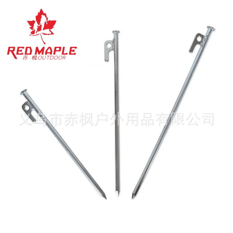 

New Style Outdoor Camping Steel Nail Tent Awning Stake Open Country Camping Fixing Nail-Style Lanyard Nail Fishing Nail Tent Nai