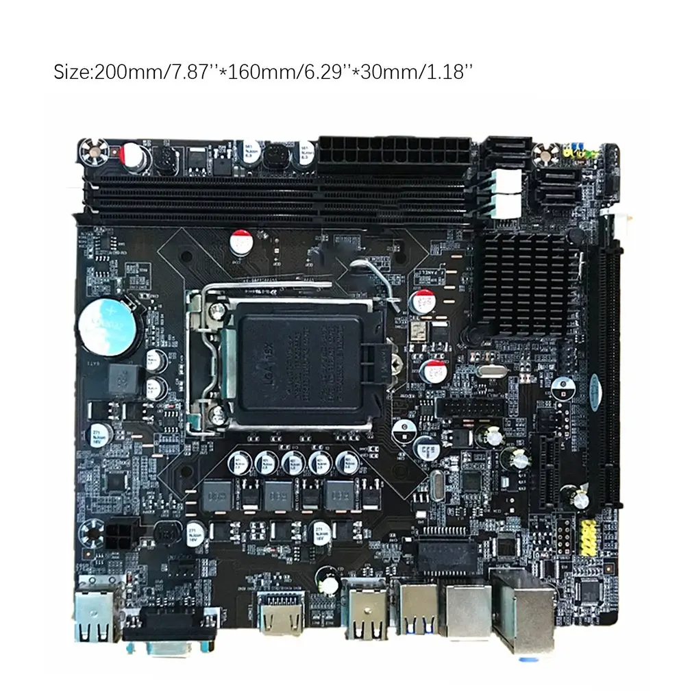 B75 настольная материнская плата LGA1155 для i3 i5 i7 процессор поддержка ddr3 разъем карты памяти с LGA1155 разъем горячий