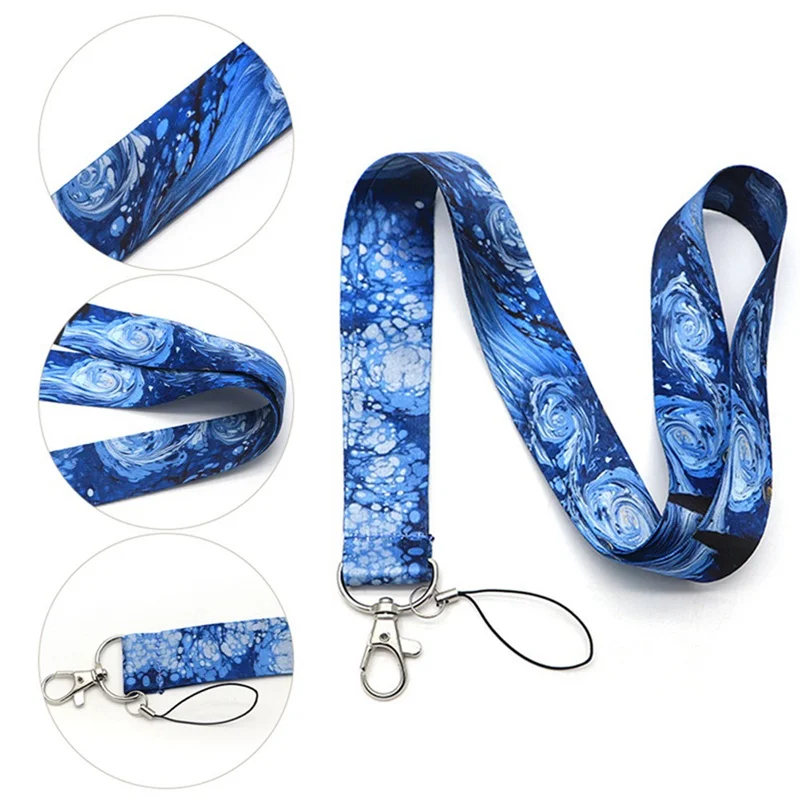 Ван Гог Талреп Бейдж ID Lanyards/мобильный телефон Веревка/ключ талреп шейный ремень аксессуары