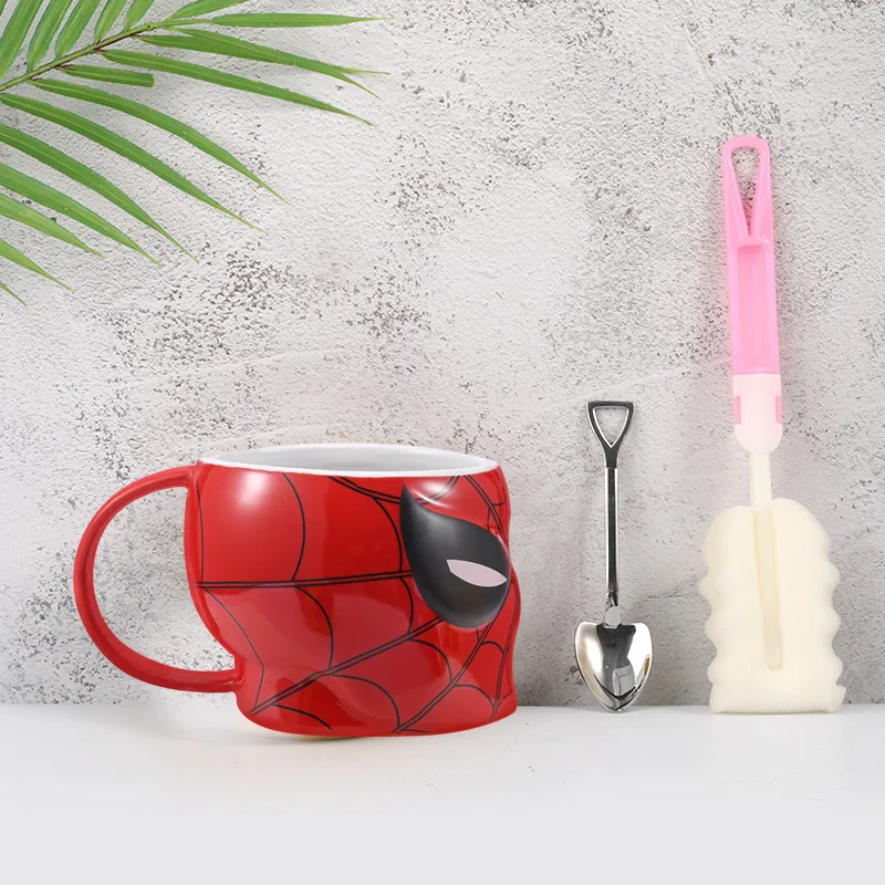 500 мл Marvel Averger Железный человек Капитан 3D чашка для воды Кофе Молоко чай керамическая кружка домашний офис коллекция чашка фестиваль подарок для детей - Цвет: 16