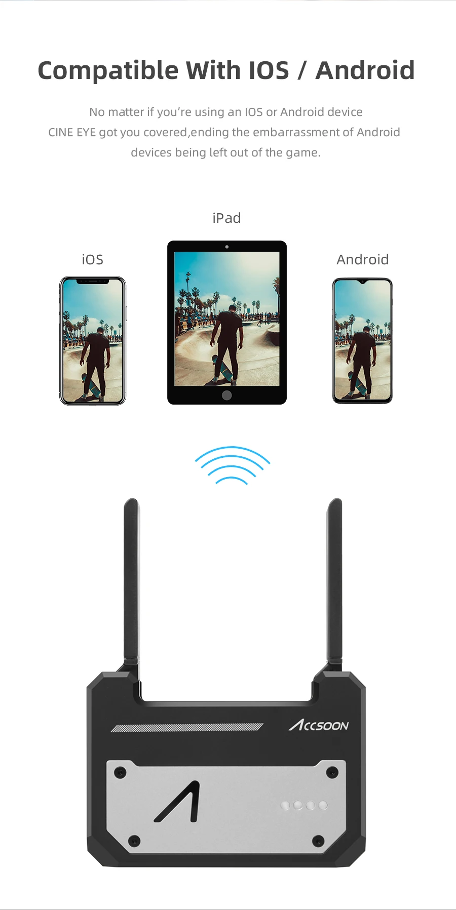 Карманный 5G беспроводной 1080p WiFi HDMI передатчик изображения видео передатчик для IOS/andriod iPhone iPad смартфон DSLR
