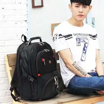 

Laptop Bag Durable Beautifully 30L Oxford Cloth 14 Inches Gym Luggage Suitcase Backpack Practical Duffle Accessories Women