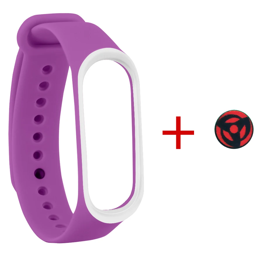 ck14 Браслет для xiaomi mi Band 3 4 спортивный ремешок часы силиконовый ремешок для xiaomi mi 3 4 браслет mi band 4 ремешок окрашенная кнопка - Цвет: ck14