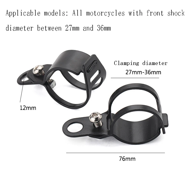Alchemy Parts Motorrad Blinker Relocator Klammergabel - 34