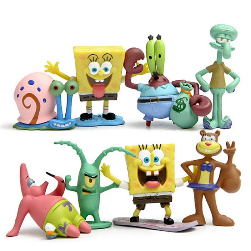 8PCS Movie Sing Action Figure Model Toys Cartoon Childern Toys Doll Gift NO Box