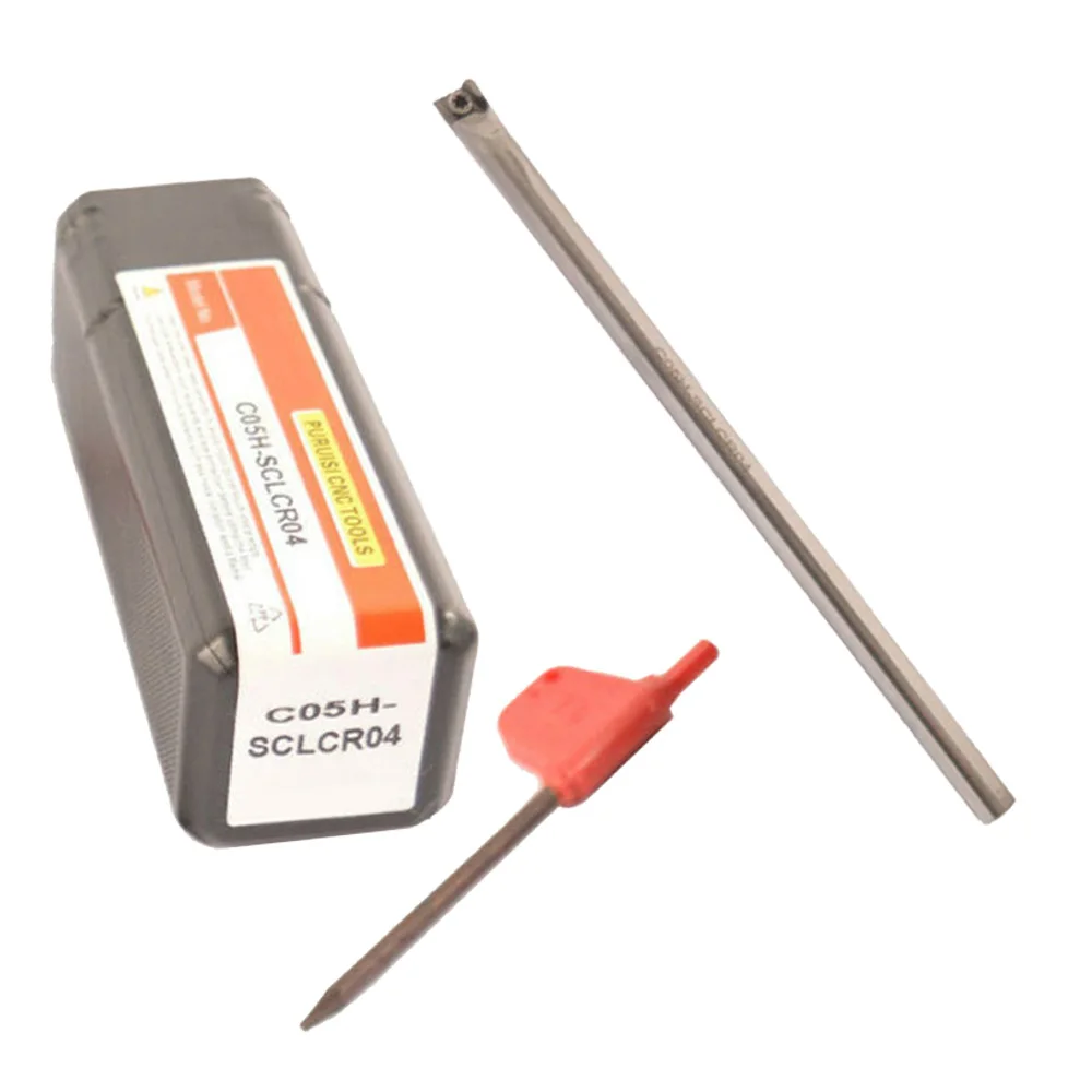 

SK- C05H-SCLCR04 Turning Tool Holder Carbide Tungsten Steel Metalworking