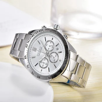

Seiko- Luxury Brand quartz women Watches Quartz Watch Stainless Steel Strap wristwatch classic business dress men watch