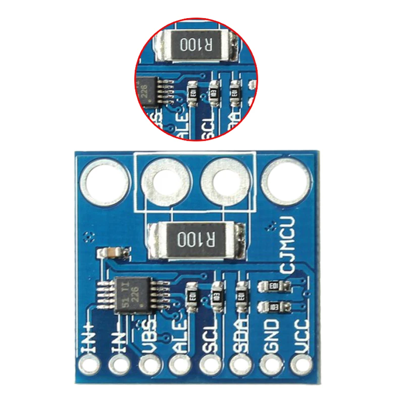 Ina226 Bi-Directional Voltage Current Power Alert Monitor Module I2C Iic 36V
