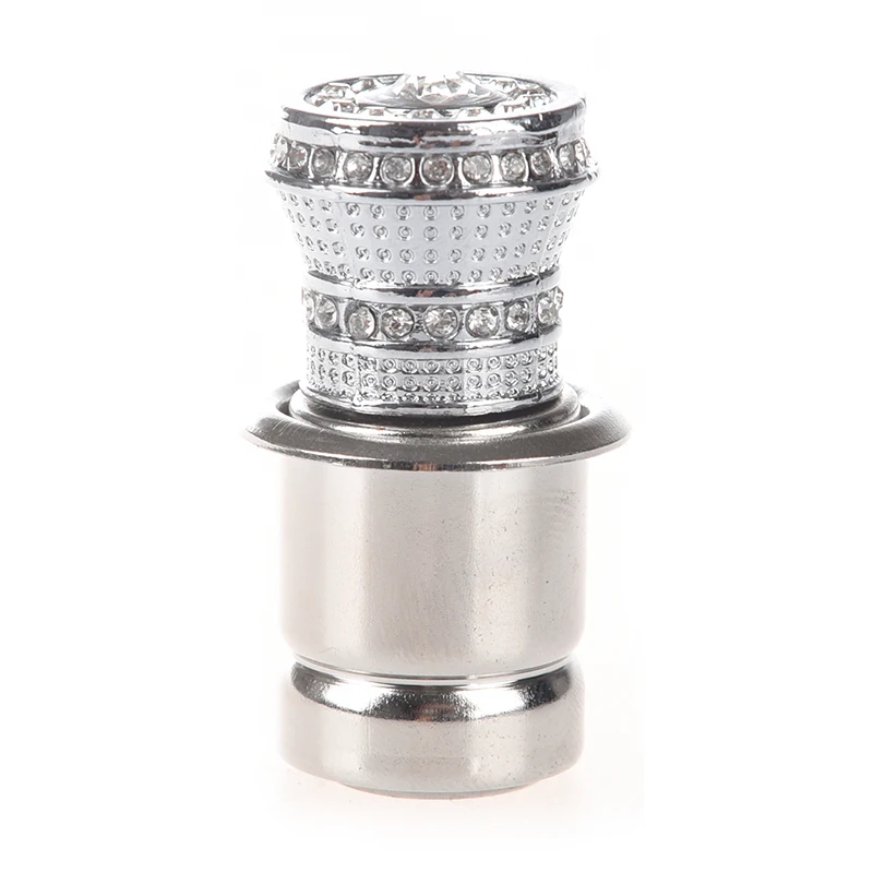 

NEW-12V авто Кристалл Стразы автомобильный прикуриватель серебряное зажигание