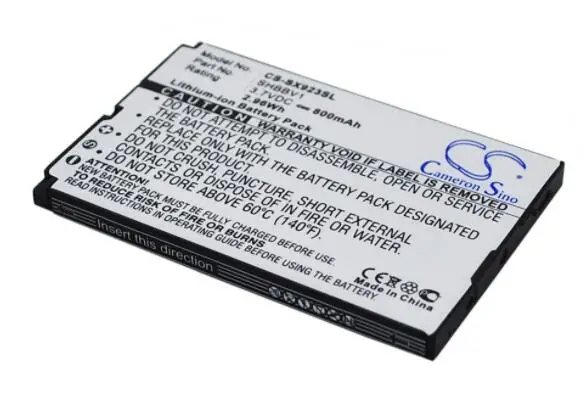 Cameron sino 800 мАч батарея для SHARP 9020C 923SH SHBBV1 мобильный, Смартфон батарея