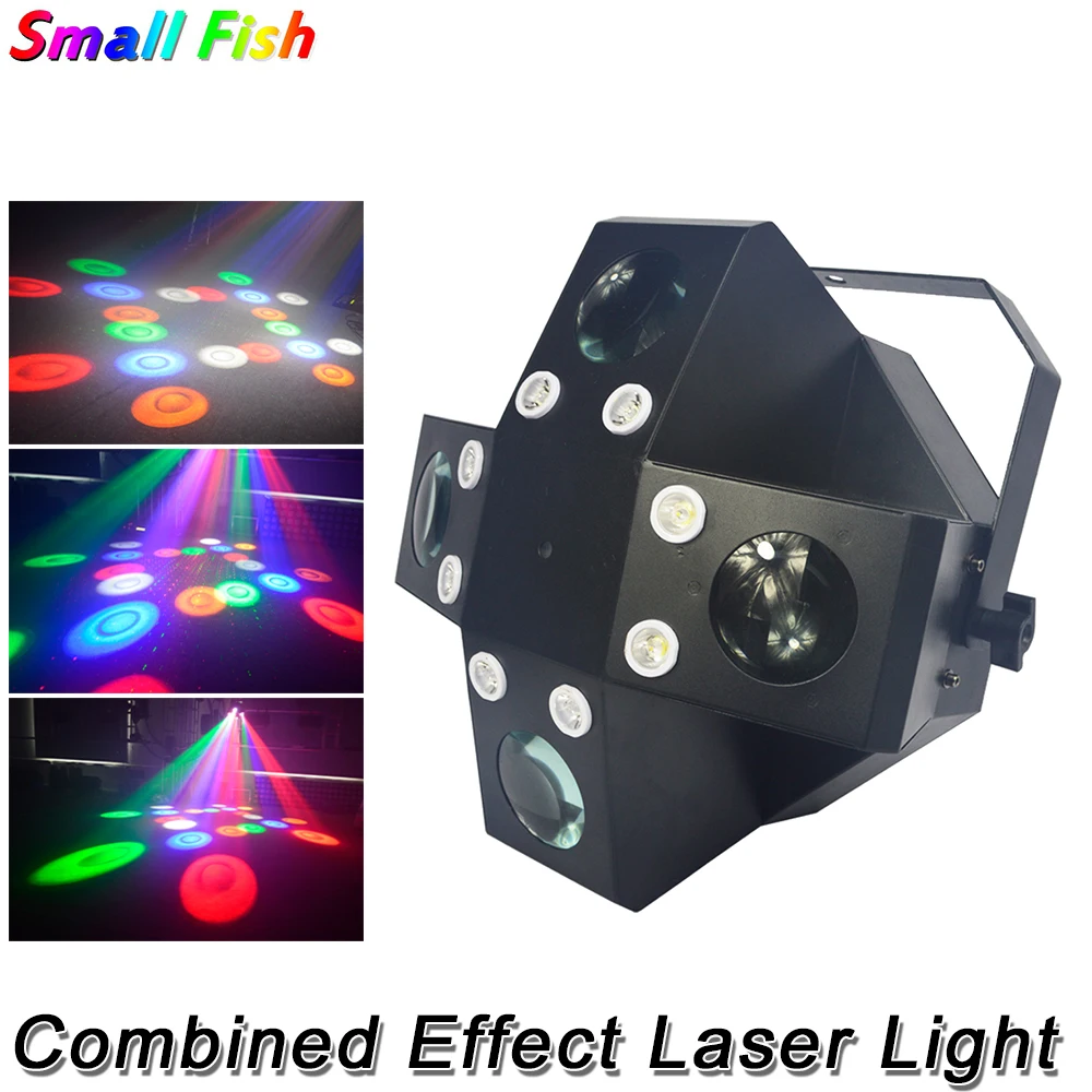 2020 LED RGBWA 90W Disco Light Combined Effect Laser Light Super Show Mode Stage Beam Light Dance Party DJ Xmas Club Projector