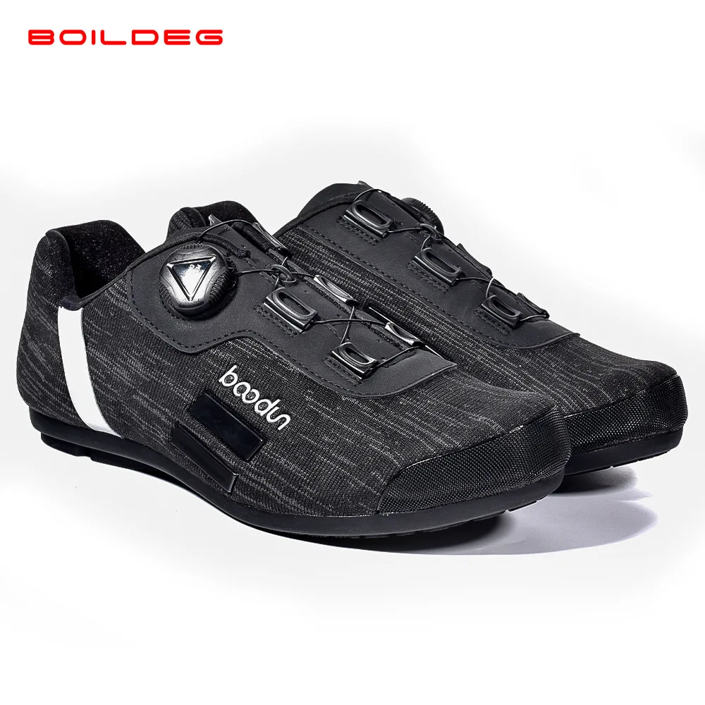 

Boiling New Style Cycling Shoes Shock Absorption Breathable Cycling Shoes Outdoor Lock-Free Bicycle Riding Non-Lock