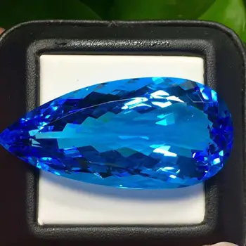 

0C2A9D9 Natural Topaz Natural 114.56ct Blue Topaz Loose Gemstones Loose Stones for Jewelry Bracelets Making