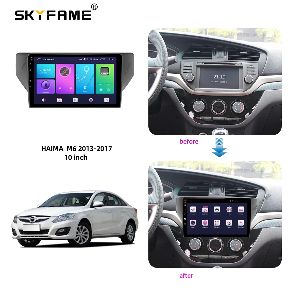 SKYFAME ڵ  ٸ , ȵ̵    г ŰƮ, HAIMA M6 