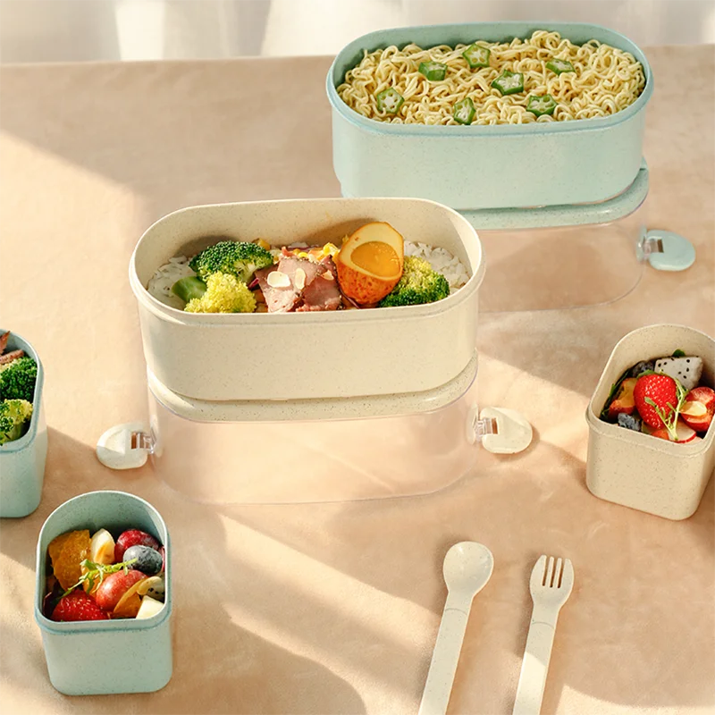 Контейнер для еды с подогревом bento box японская термозакуска Электрический