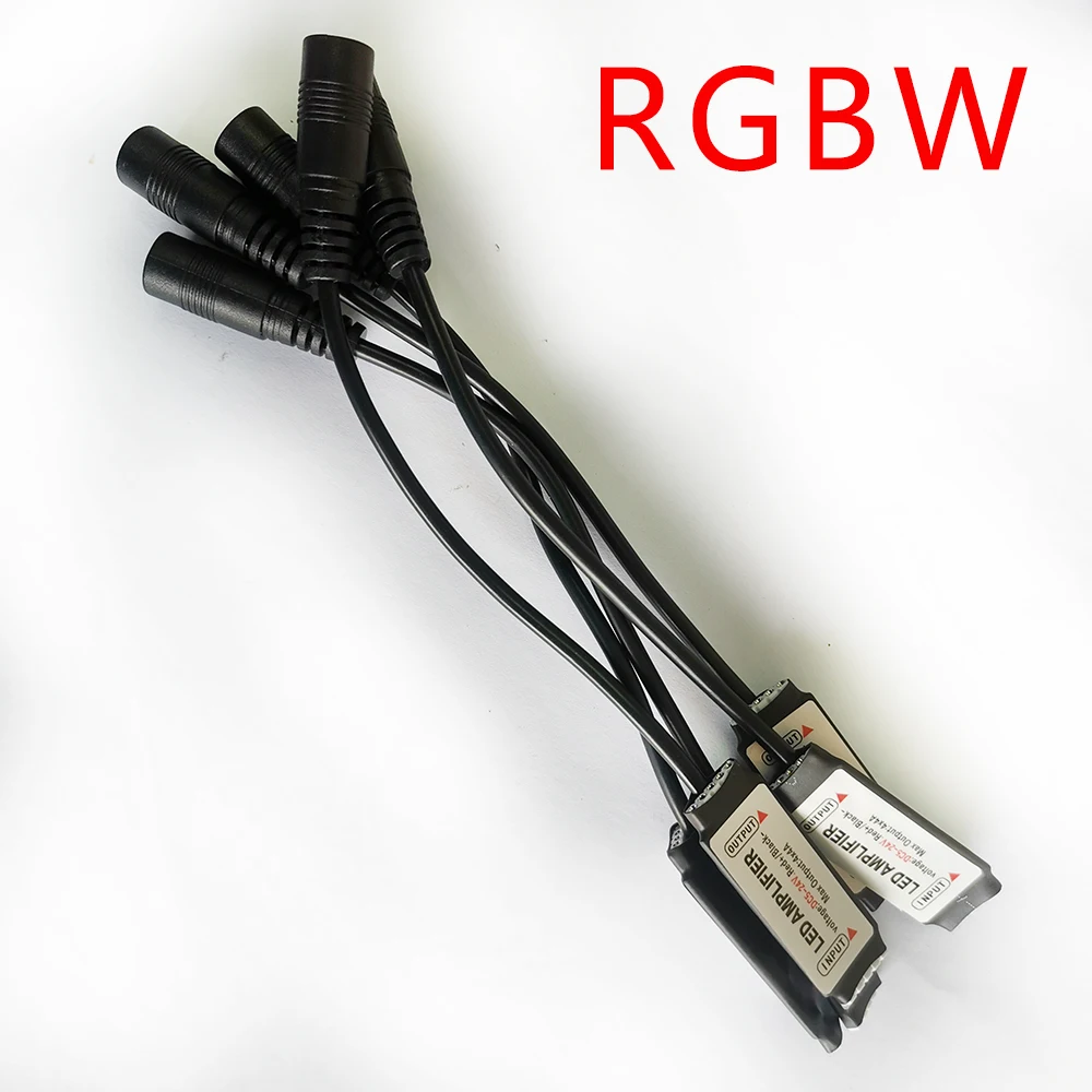 Новый DC 5 24V Мини светодиодный Усилитель RGBW 4A X 4 канала ультра тонкий Портативный