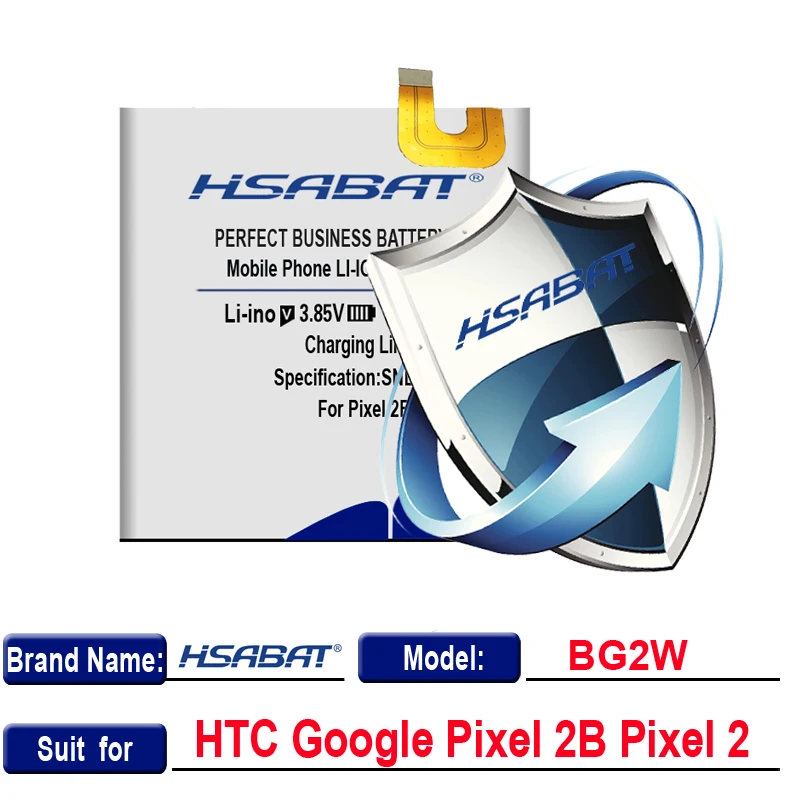 HSABAT BG2W 4500mAh аккумулятор для htc Google Pixel 2B Pixel 2 Аккумуляторы для телефонов
