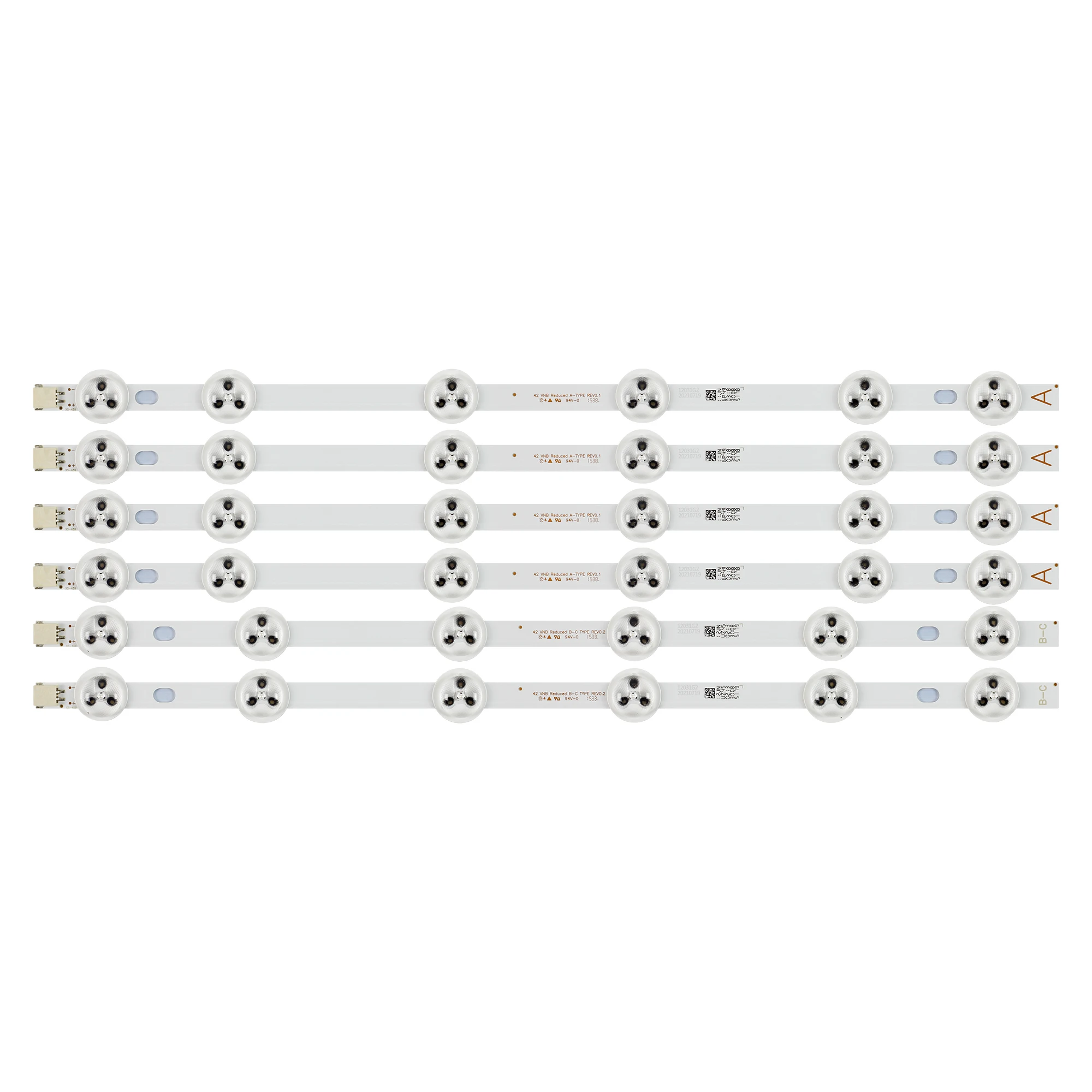 Faixa de Lâmpada de Luz de Fundo em Leds para Vestel 42fa5000 42fa8000 42 Vnb Reduzido