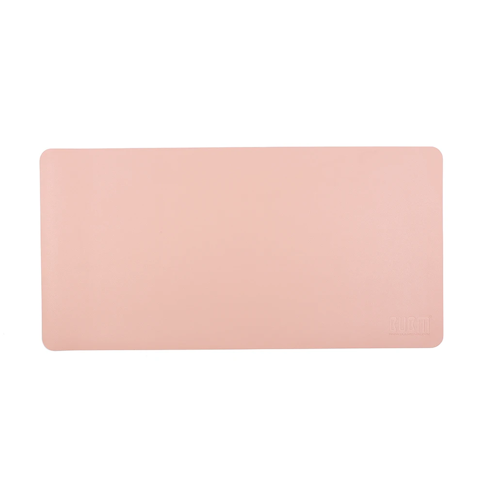 Bubm Pu Leather Protector Pad Mouse Pad Mat Desk Writing Mat