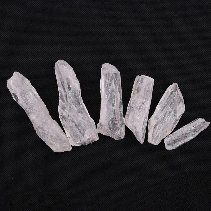 Natural Crystal Stone DIY Crocodile Backbone Crystal Irregular Reiki Crystal Jewelry Raw Materials Crystal Ore For Necklace