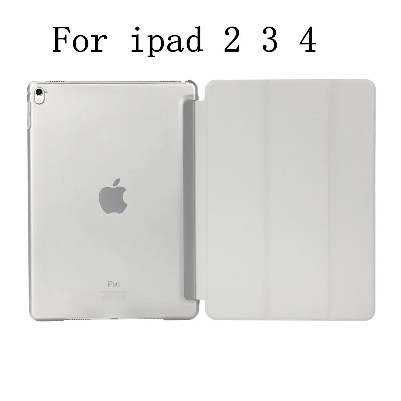 For ipad 2 3 4 grey Роскошный модный чехол для Apple Ipad Air 9,7 дюймов IPad 5 Ipad 5 Smart PU кожаный флип планшет противоударный чехол с подставкой Чехол Coque - Цвет: For ipad 2 3 4 grey