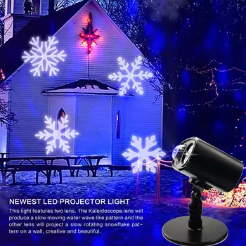 

Waterproof Kaleidoscope LED Projector light AC 220-240V LED Stage Light For New year Party Light Landscape Garden Lamp