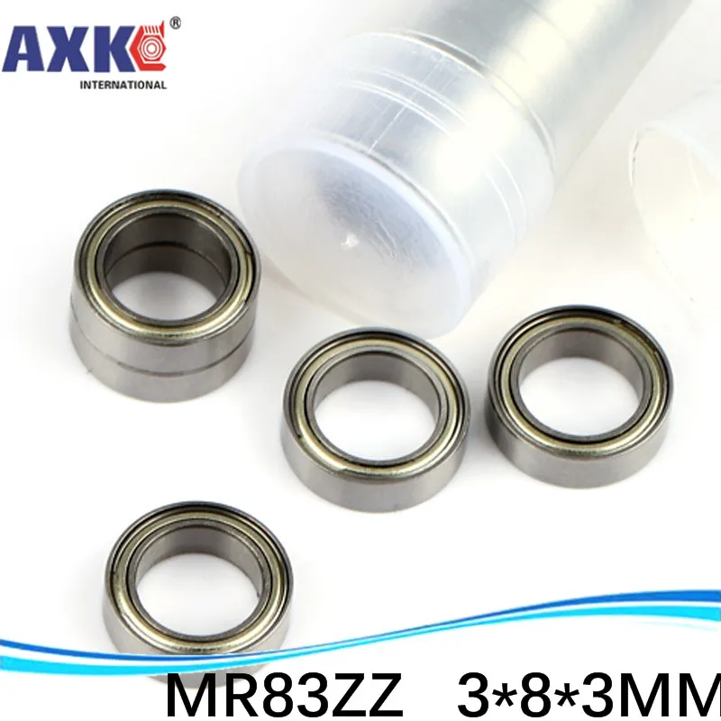 MR83 MR83ZZ MR83RS MR83-2RS SMR83ZZ ZZ RS RZ 2RZ R-830ZZY03 619/3 Глубокие шаровые подшипники 3x8x3 мм Высокое
