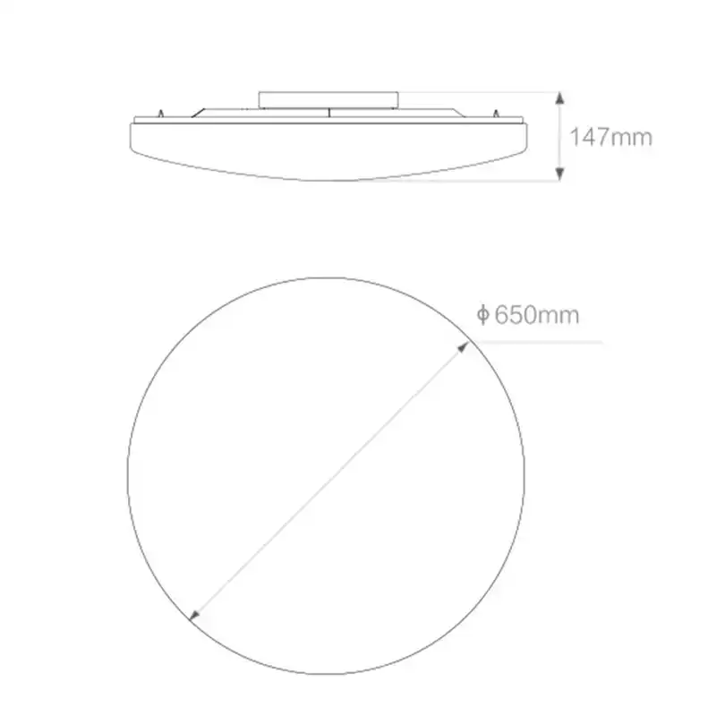 xiaomi ceiling light 650