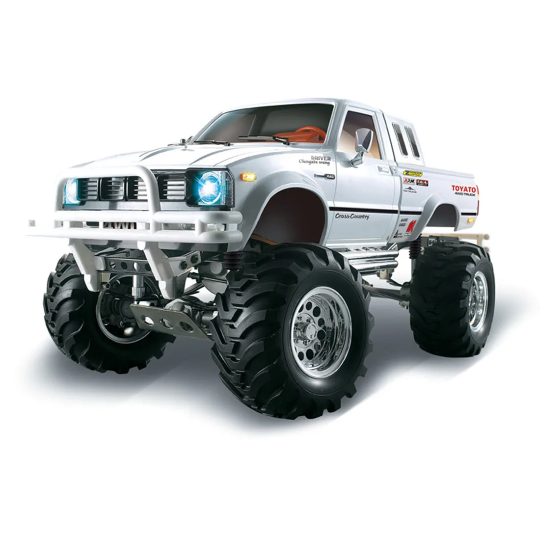 1:10 масштаб 4WD Электрический RC пикап гусеничный DIY моделирование ралли автомобиль(рама автомобиля, без электронного оборудования)-комплект версия черный