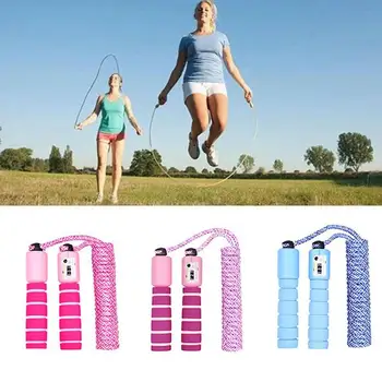 

Counting Skipping Exercise Fast Speed Jump Skip Rope 2.8m Adjustable Sports Fitness Equipment