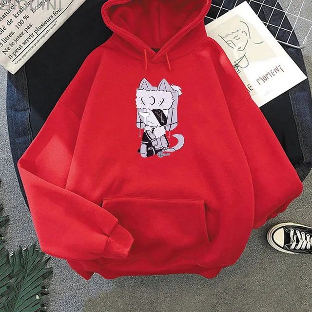 Fnf Kawai Hoodie Unisex Captain Cap Cartoon Print Friday Night Funkin Sweatshirt Pocket Autumn Winter Cute Funny Clothes Fashion Hoodies Sweatshirts Aliexpress