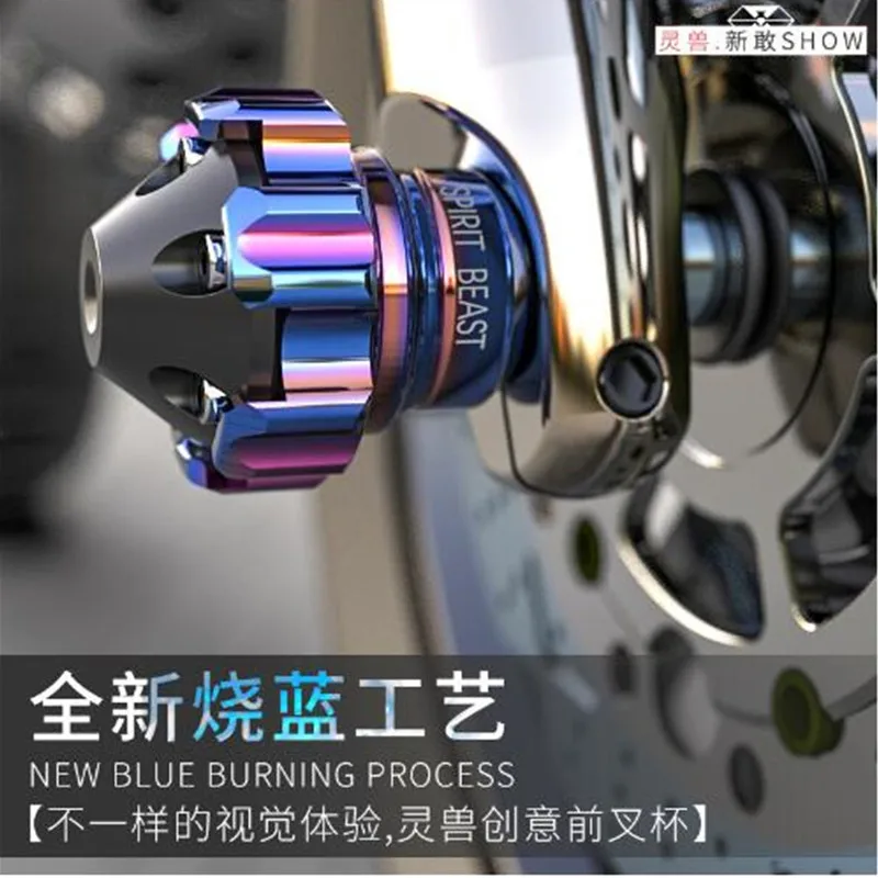 

SPIRIT BEAST Motorcycle accessary New Carbon Fiber Motorcycle Shock Absorption Cup Drop front fork protection for motorcycle