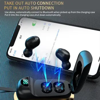 

2020 Original Unisex Wireless Bluetooth Sport Earphone with Charging Case In-Ear TWS Music Earbuds for All Android Smartphone