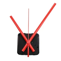 Quartz Wall Clock Movement Mechanism with Hands Battery Operated DIY Repair Tool Parts Replacement Kit Black/Red/Silver 1