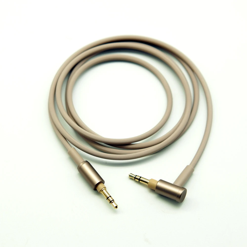 Beige Обновленный кабель аудио кабель для sony WH-1000XM3 XM2/H900N MDR-1A H800 для sony MSR7/1rmk2/100AAP/100abn гарнитура аудио Draad - Цвет: Beige