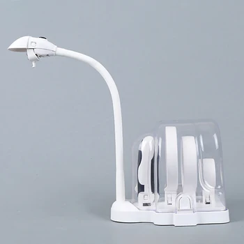 

2.5X 5X 16X Acrylic Lens Magnifier Desktop Handheld 6 LED Lights Loupe Multi-functional Magnifying Tools for Solder Repair