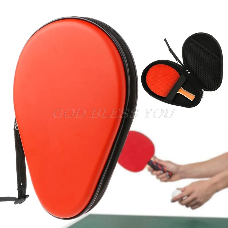 Чехол для ракетки пинг понг 2 полости чехол настольного тенниса прочный Прямая