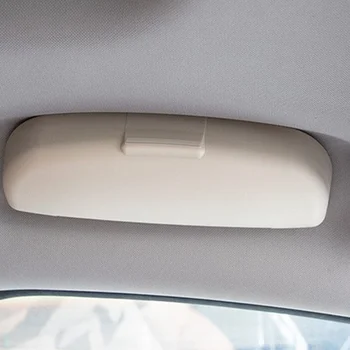 

Car Glasses Holder Sunglasses Storage Box Case Car Interior Accessories