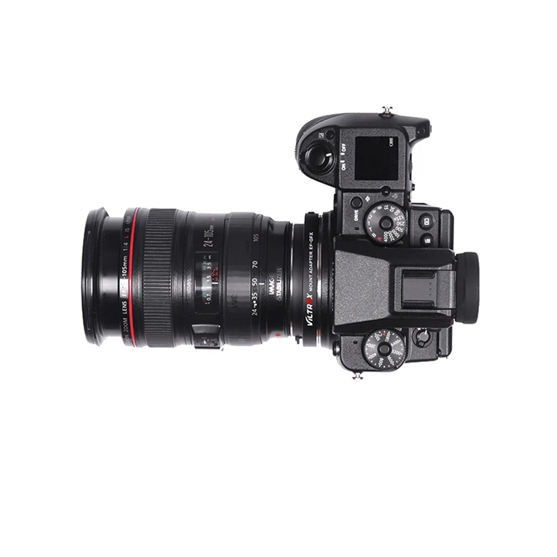 Viltrox EF-GFX AF адаптер с автофокусом для объективов Canon EF идеально устанавливается на Fuji GFX-Mount камеры среднего формата